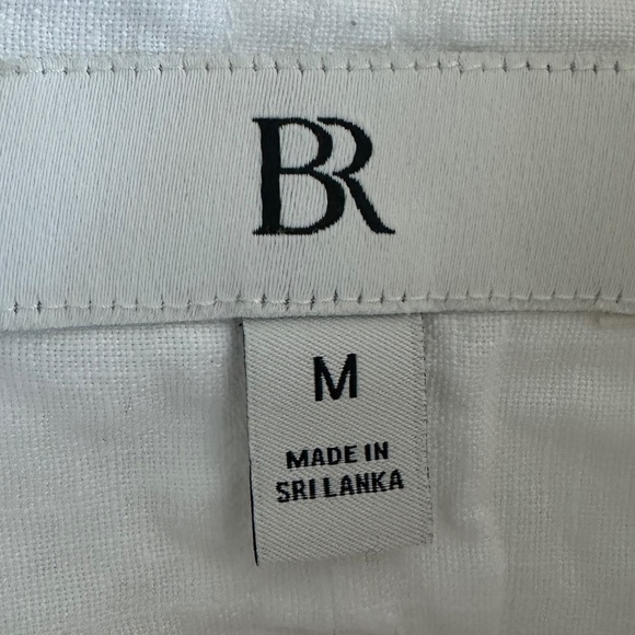 Banana Republic THE BOXY CROPPED LINEN Shirt - As New - Picture 2 of 9